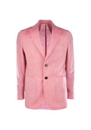 COLAMARINO pinstripe blazer - Pink