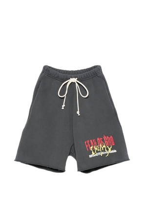 RRR123 x Fear of God Look Its The Enemy shorts - Black