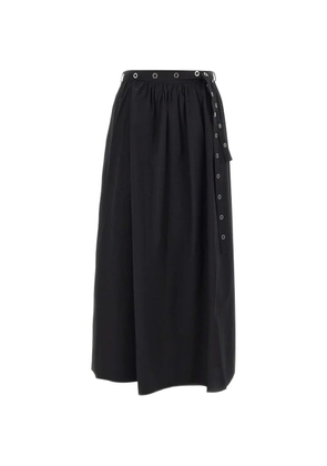 BOSS cotton midi skirt - Black