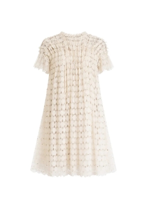 Ulla Johnson Layla ruffled mini dress - Neutrals