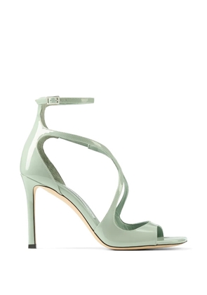 Jimmy Choo Azia ankle-strap crossover sandals - Green