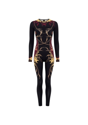 Marine Serre printed jumpsuit - Black