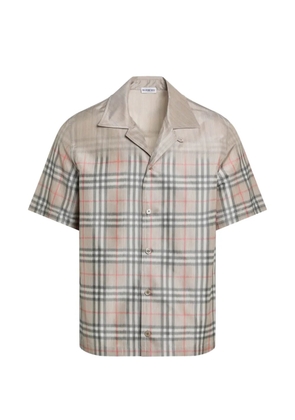 Burberry checkered shirt - Neutrals