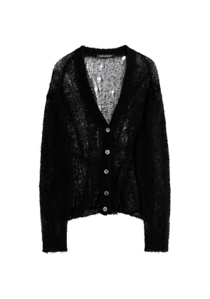 OUR LEGACY Academy V-neck cardigan - Black