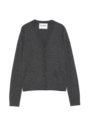Iceberg V-neck cardigan - Grey