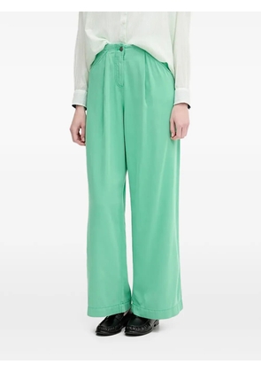 Benetton pleated palazzo pants - Green
