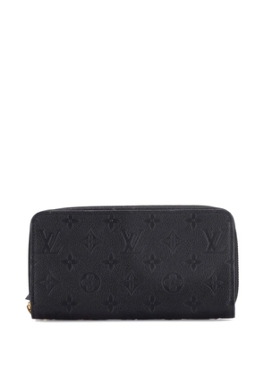 Louis Vuitton Pre-Owned Zippy Wallet Monogram Empreinte Leather small wallets - Black