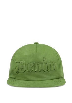 Denim Tears Denim Cutout adjustable cap - Green