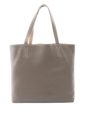 Hermès Pre-Owned 2013 Clemence Double Sens 45 tote bag - Grey