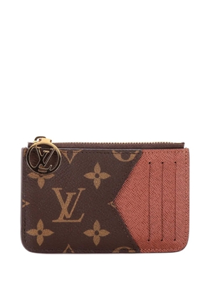 Louis Vuitton Pre-Owned Romy Monogram Canvas card holder - Brown