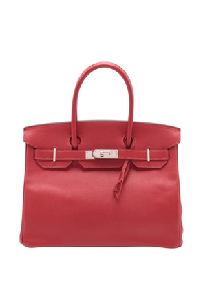 Hermès Pre-Owned 2014 Epsom Birkin Retourne 30 handbag - Red