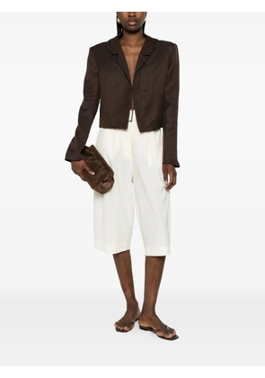 BATAKOVIC Belgrade cropped blazer - Brown