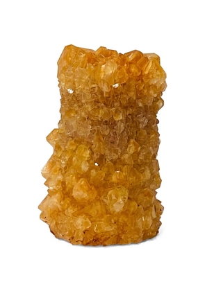 Mineral Series small Crystal vase - Orange