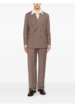 Tagliatore double-breasted suit - Brown