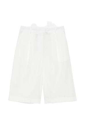 Patrizia Pepe tailored shorts - White
