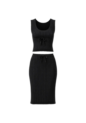 Reformation Erin top (set of two) - Black