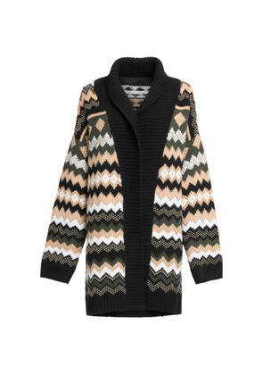 Elie Saab stud-embellished cardigan - Black