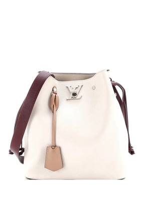 Louis Vuitton Pre-Owned Lockme Leather bucket bag - Brown