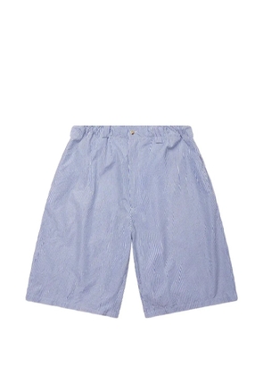 Willy Chavarria striped shorts - Blue