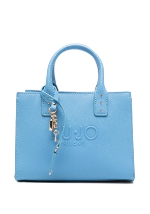 LIU JO small logo-detail tote bag - Blue