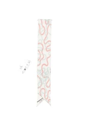 Vivienne Westwood graphic scarv - Neutrals