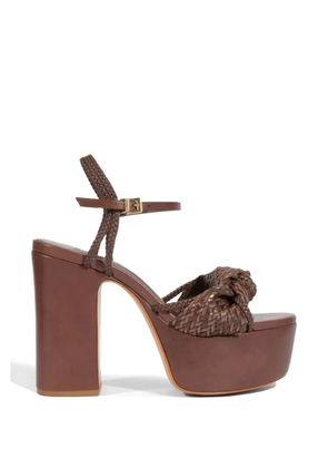 Schutz Kalina platform sandals - Brown