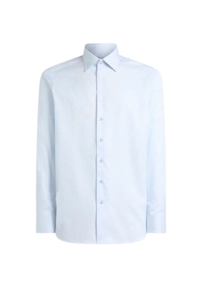 ETRO jacquard-motif shirt - Blue