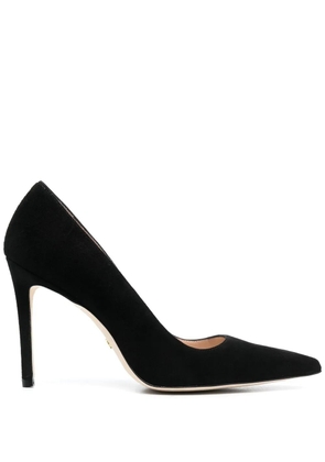 Stuart Weitzman 105mm pointed leather pumps - Black