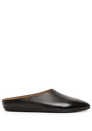 Marsèll pointed-toe leather mules - Black