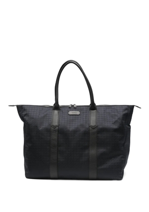 Canali patterned weekend bag - Blue