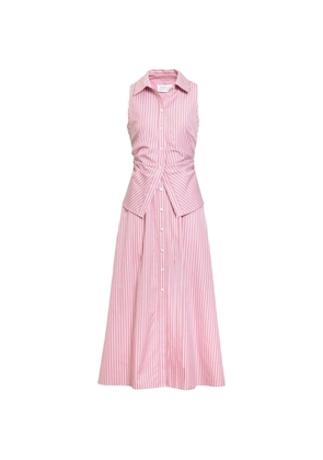 Tanya Taylor Hannah midi dress - Pink