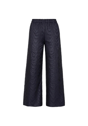MeimeiJ patterned trousers - Blue