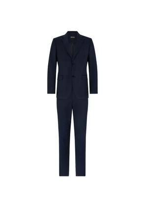 Zegna single-breasted suit - Blue