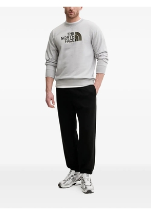 The North Face logo-print crew-neck sweatshirt - Grey