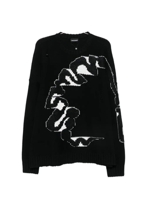 MADFRENZY Cortex crew-neck sweater - Black