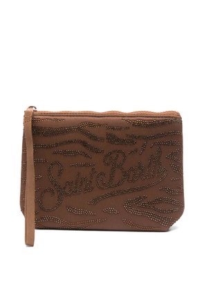 MC2 Saint Barth Aline clutch bag - Brown