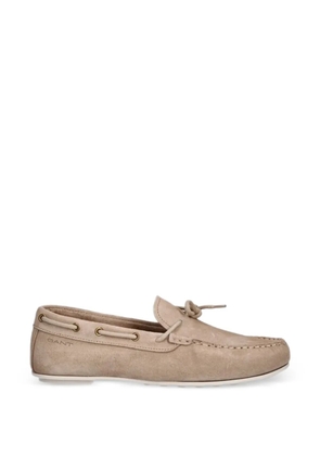 Gant tie detail loafers - Neutrals