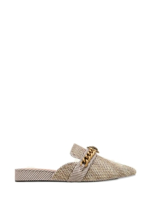 Kurt Geiger Chelsea chain-detail mules - Neutrals
