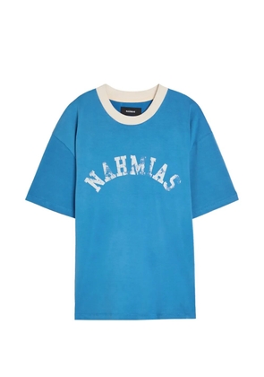 Nahmias crew-neck T-shirt - Blue