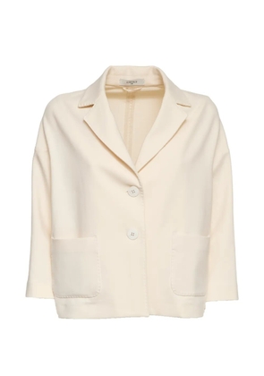 Circolo 1901 Fleece Button Caban - Neutrals