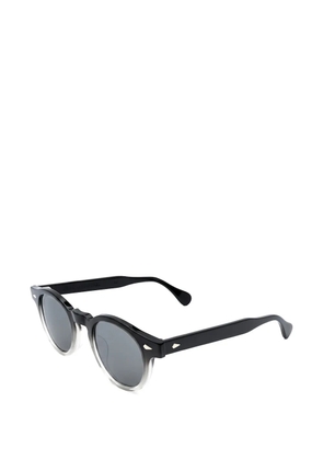 JULIUS TART OPTICAL Harold round-frame sunglasses - Grey