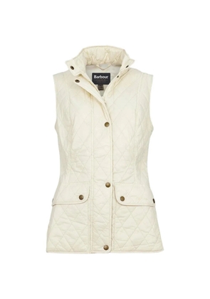 Barbour Otterburn quilted pocket gilet - White