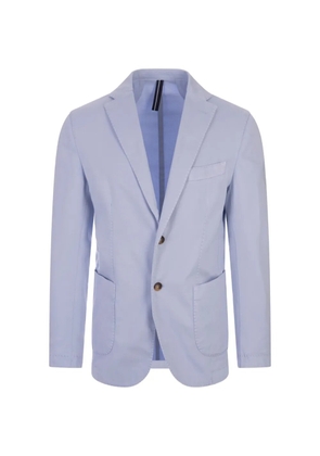 russocapri button oxford blazer - Blue