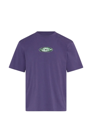 Martine Rose logo-print T-shirt - Purple