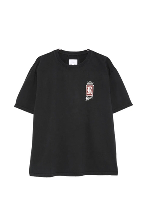 RHUDE logo t-shirt - Black