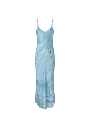 PINKO embellishment slip dress - Blue