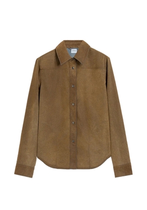ASPESI button front shirt - Brown