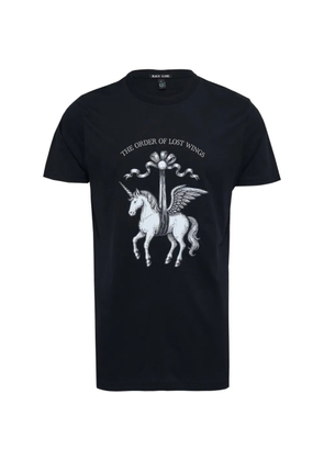 Black Score Order Of Lost Wings printed T-Shirt