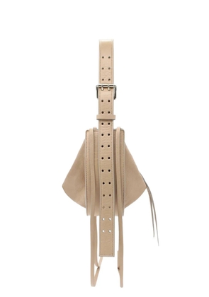 RADICA STUDIO L'Amaca textured fringe shoulder bag - Neutrals