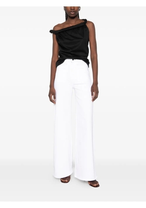 KHAITE wide-leg denim jeans - White